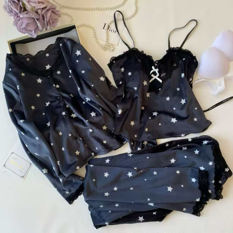 Noćni set za kućnu upotrebu – Island Velvet, debeo, 181–200 g/m², dugi rukavi