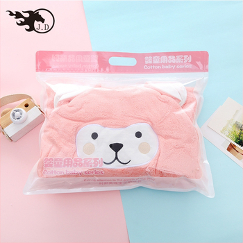 Detský uterák na kúpanie s kapucňou, 80% polyester + 20% polyamid, 200–300 g