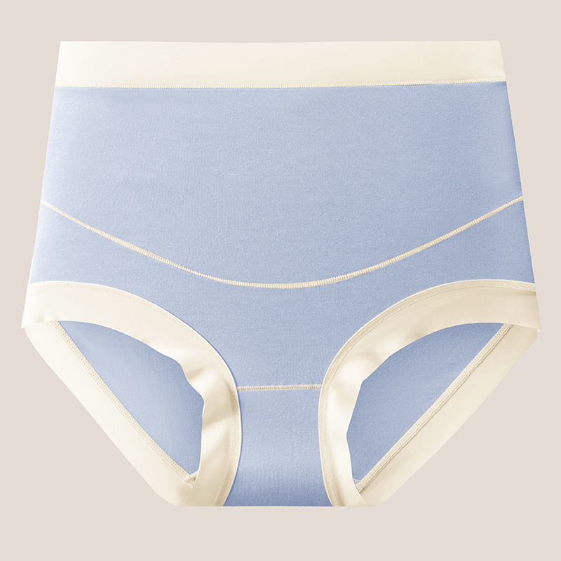 Tehotenské spodné prádlo z modalového a bavlneného materiálu, priedušné, antibakteriálne, vysoký pás pre podporu bruška, pre všetky štádiá tehotenstva, nositeľné počas celého roka