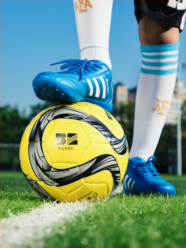 Αθλητική μπάλα ποδοσφαίρου εκπαίδευσης – PVC, ραφή μηχανική, Αρ. 3/4/5, κατάλληλη για παιδιά, μάρκα witsar