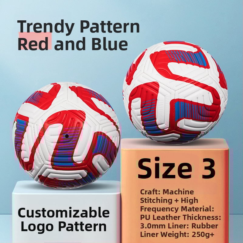 Тренировъчна футболна топка – PVC, машинна пришивка, № 3/4/5, подходяща за деца, марка witsar