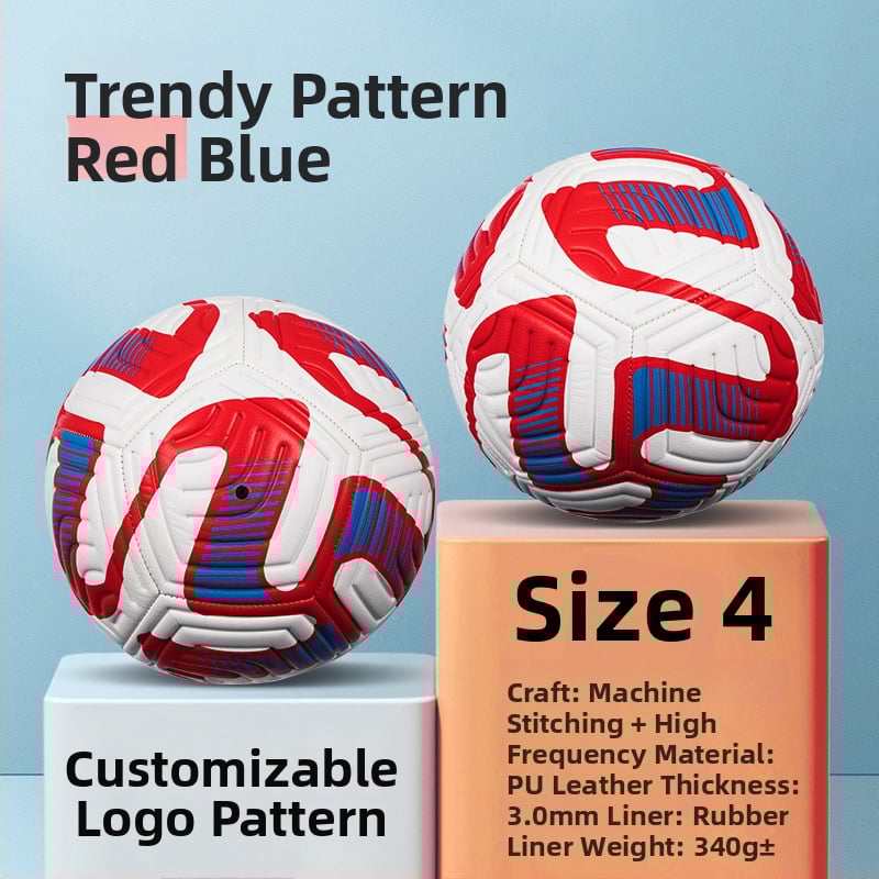 Тренировъчна футболна топка – PVC, машинна пришивка, № 3/4/5, подходяща за деца, марка witsar