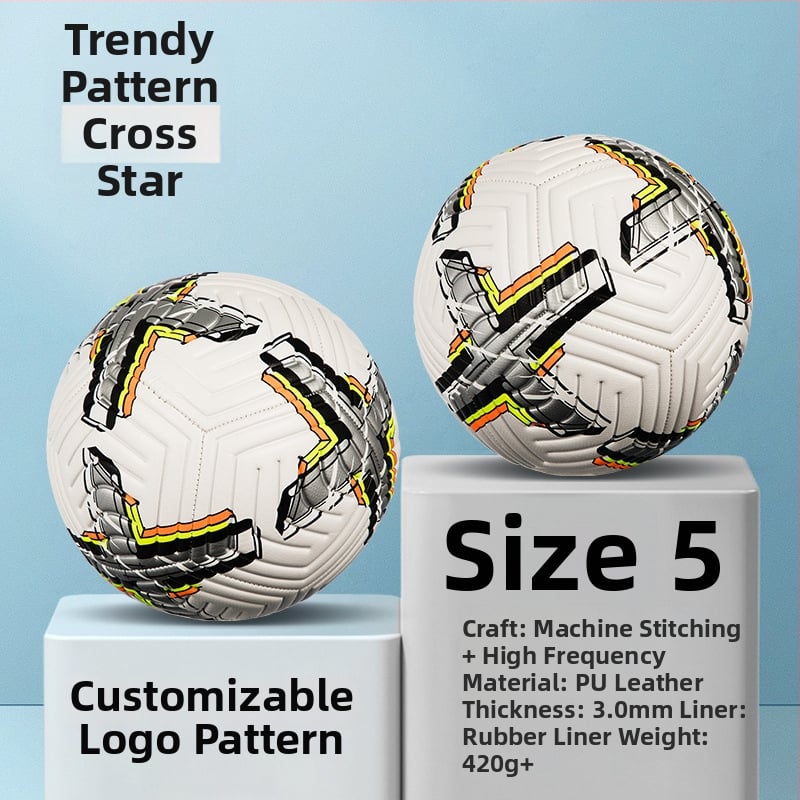 Тренировъчна футболна топка – PVC, машинна пришивка, № 3/4/5, подходяща за деца, марка witsar