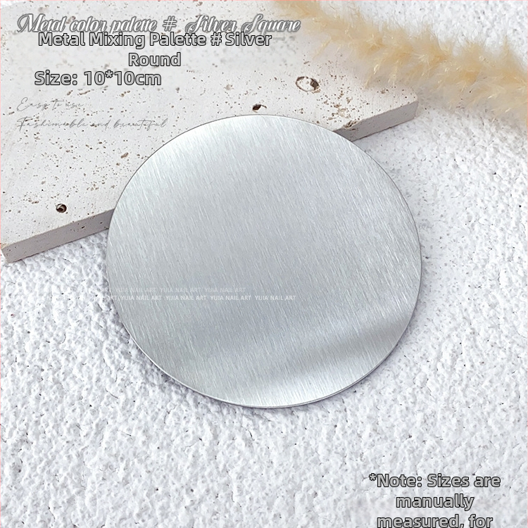 Manikúrny nástroj: paleta na miešanie gélu s kovovou miešacou tyčou, Lorossi, model Palette