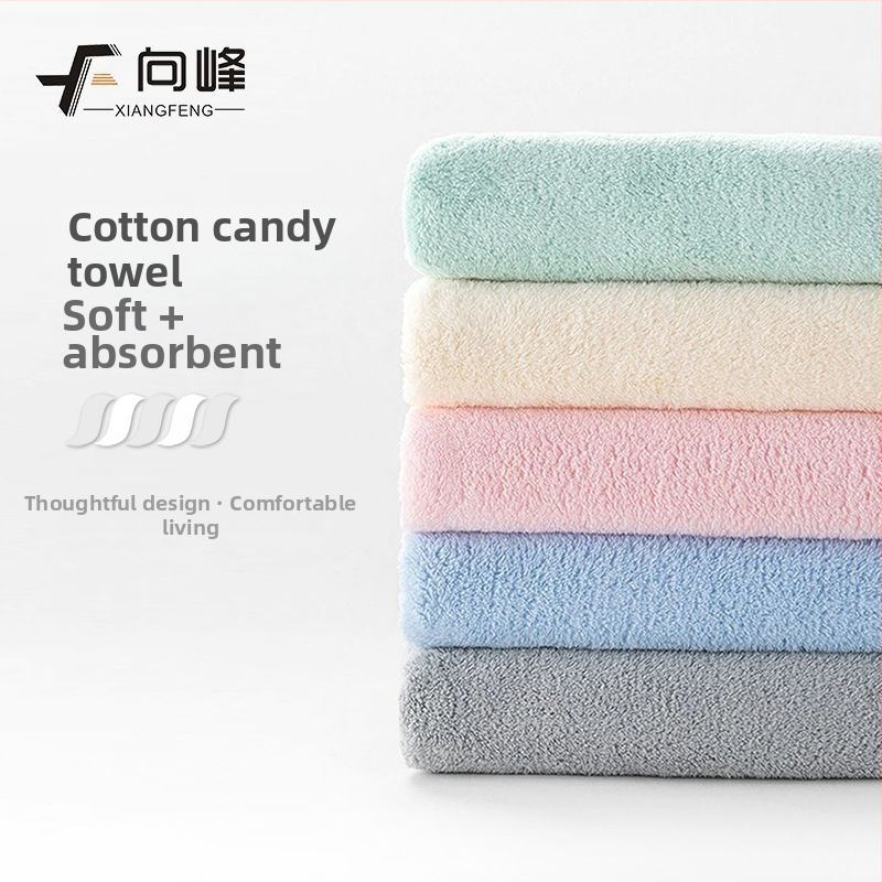 Windy кърпа за лице от корална велур, плътна и абсорбираща, 150D прежда, плоско тъкане, тегло 80–100 g