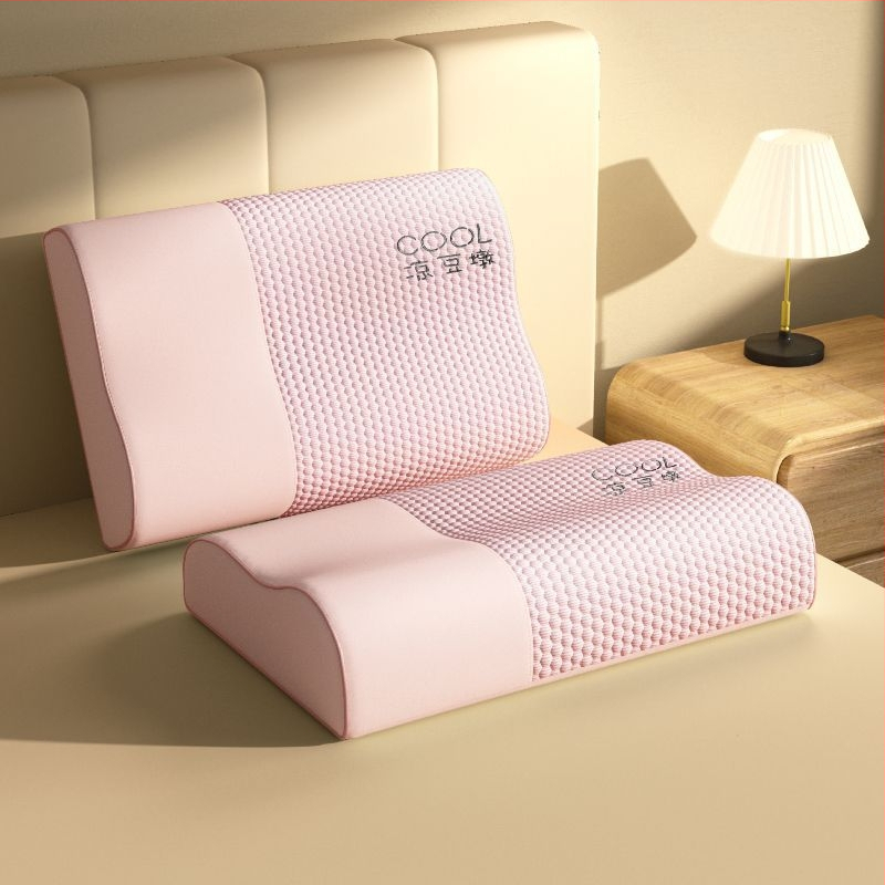 Latexová vankúš na oporu krku – jadro latexu, poťah z čistých bavlnených vlákien, latexový obsah 90% a viac, obdĺžnikový tvar, výška pod 5 cm