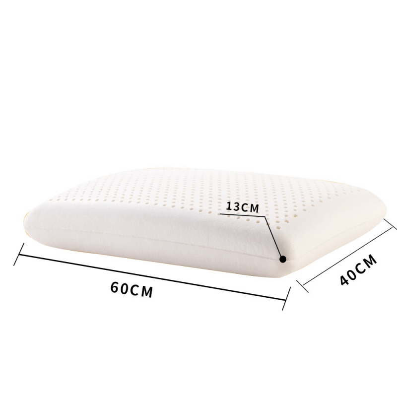 Latexová vankúš pre dospelých, vlnitý tvar, výška jadra pod 5 cm, pletená látka jadra, prírodný latex 90%+