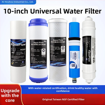 Filtračný cartridge na vodu, 5-stupňový domáci filter, PP bavlna a sinterované aktívne uhlie, NSF certifikát, potravinárska kvalita materiálu