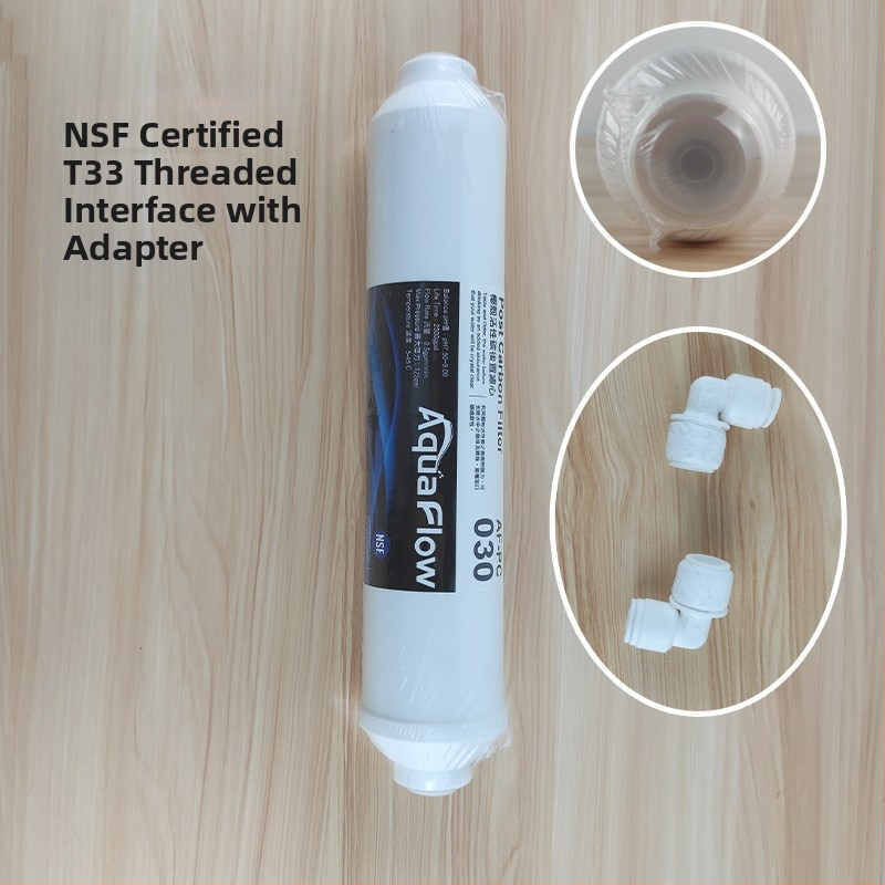 Filtračný cartridge na vodu, 5-stupňový domáci filter, PP bavlna a sinterované aktívne uhlie, NSF certifikát, potravinárska kvalita materiálu