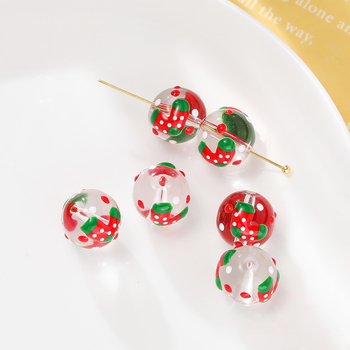 Sklenené vianočné perly – glazované, originálny dizajn, značka Sound of Waves