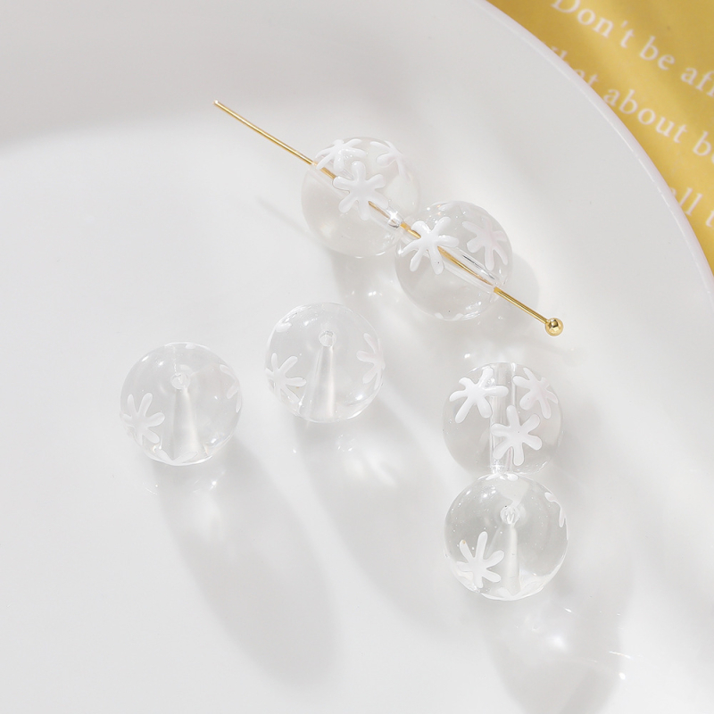 Sklenené vianočné perly – glazované, originálny dizajn, značka Sound of Waves