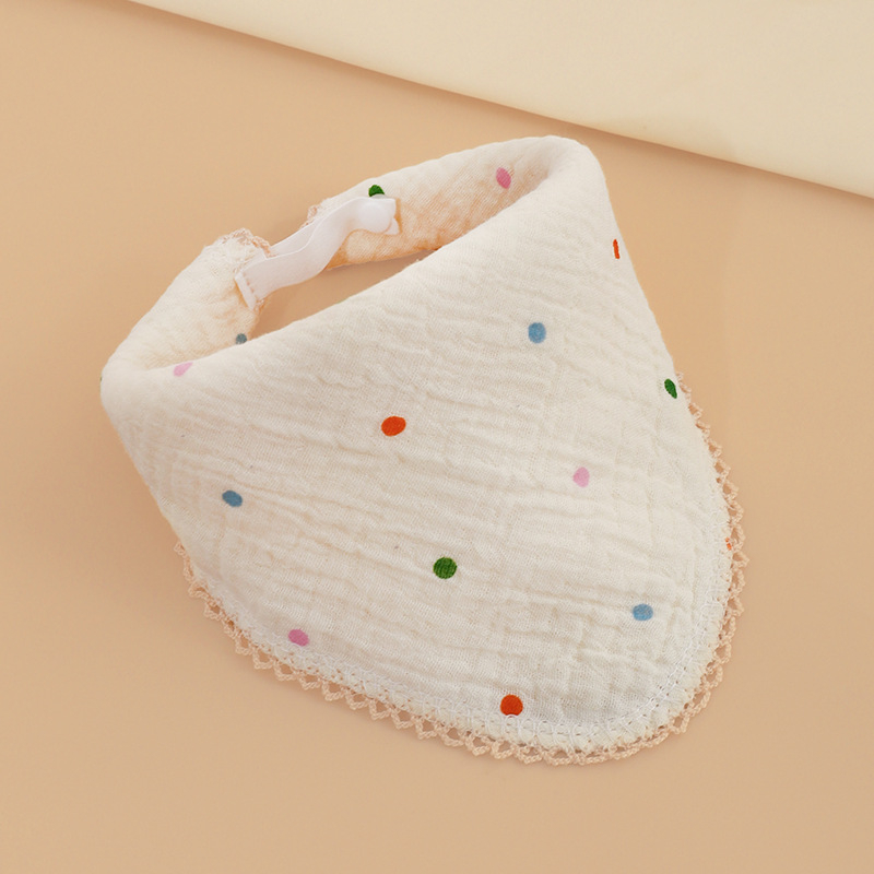 Bavlnená utierka na sliny pre deti s motívmi zvierat a kreslených postáv, proti špine, bezpečnosť trieda A