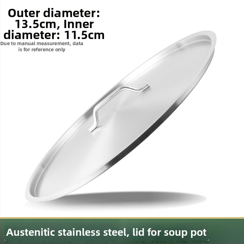 Nerezová univerzálna pokrievka na hrnce a nádoby, guľatý zosilnený dizajn, potravinárska kvalita
