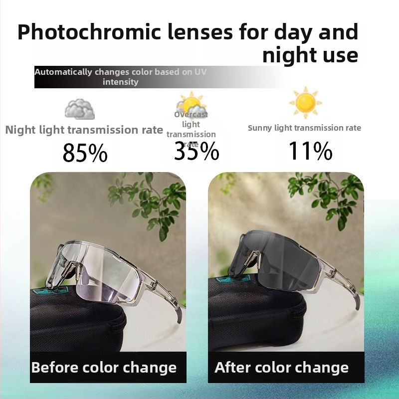 Polarizované cyklistické okuliare s vymeniteľnými šošovkami, pripravené na korekciu, nastaviteľné nosové vankúšiky, kompatibilné s čelenkou