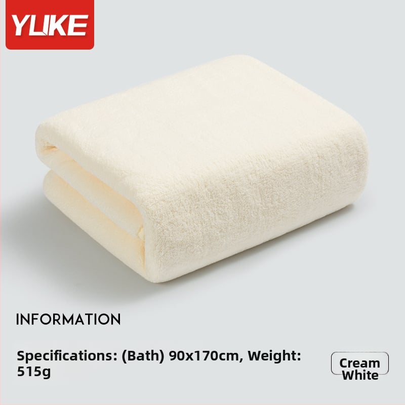 Βρεφική πετσέτα μπάνιου Yuke, 80% πολυεστερικό νήμα + 20% νάιλον, 400–500 g, απλή ύφανση