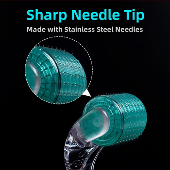 Мезоролер за лице с 540 игли, еднократен, медицински клас, Morning Industry