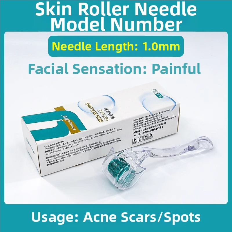 Мезоролер за лице с 540 игли, еднократен, медицински клас, Morning Industry