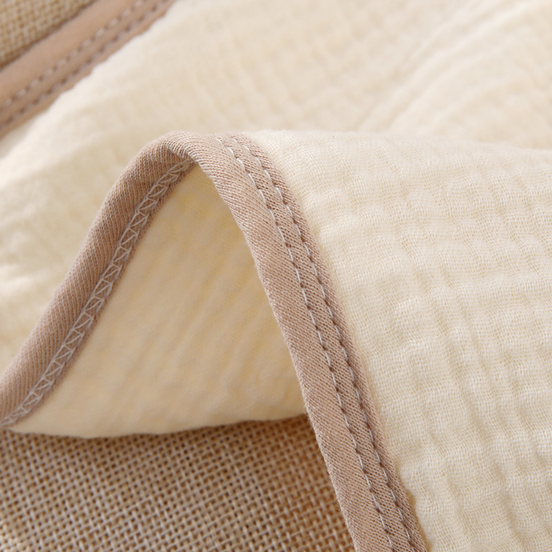 Detská gáza uterák s vyšitým menom, 100% bavlna, 40-count vlákno, vyšívanie a lemovanie, prispôsobiteľný