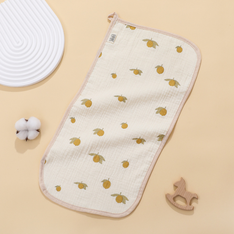 Štvorsvrstvová gáza s karikatúrnym vzorom, bavlna, absorpčná, pre batoľatá 1–3 roky