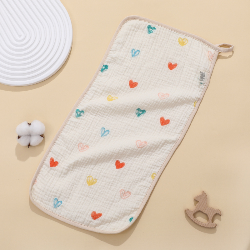 Štvorsvrstvová gáza s karikatúrnym vzorom, bavlna, absorpčná, pre batoľatá 1–3 roky