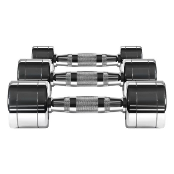 Sada činky z nerezovej ocele na domáce použitie, rozsah 1–10 kg, na silové cvičenie