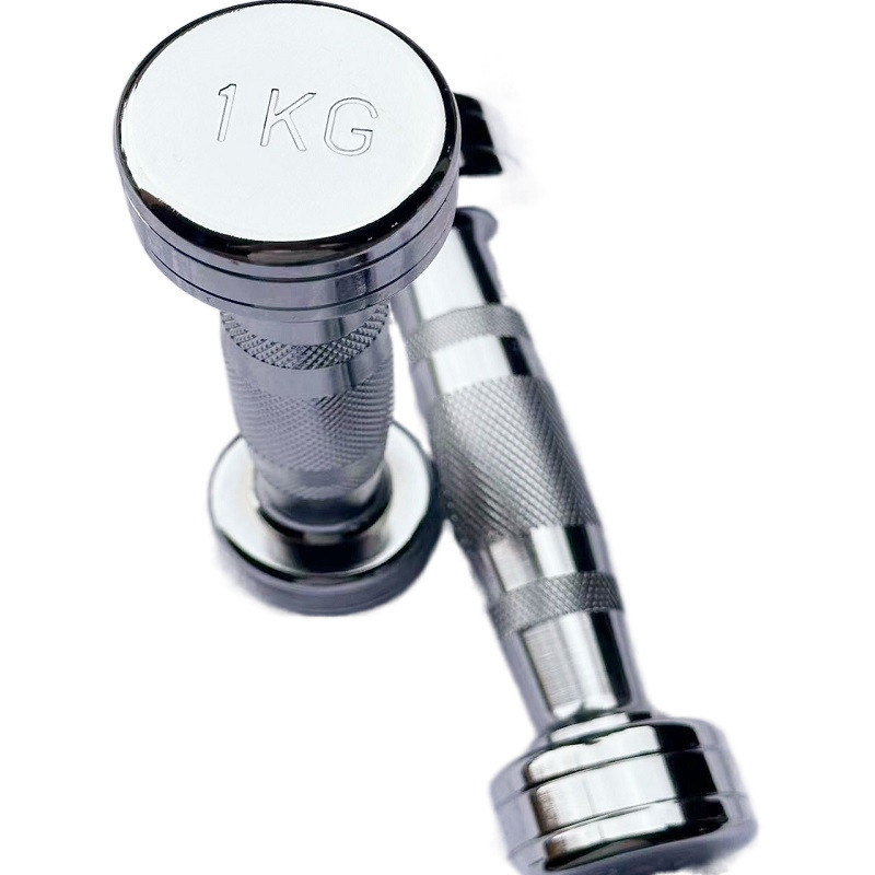 Sada činky z nerezovej ocele na domáce použitie, rozsah 1–10 kg, na silové cvičenie