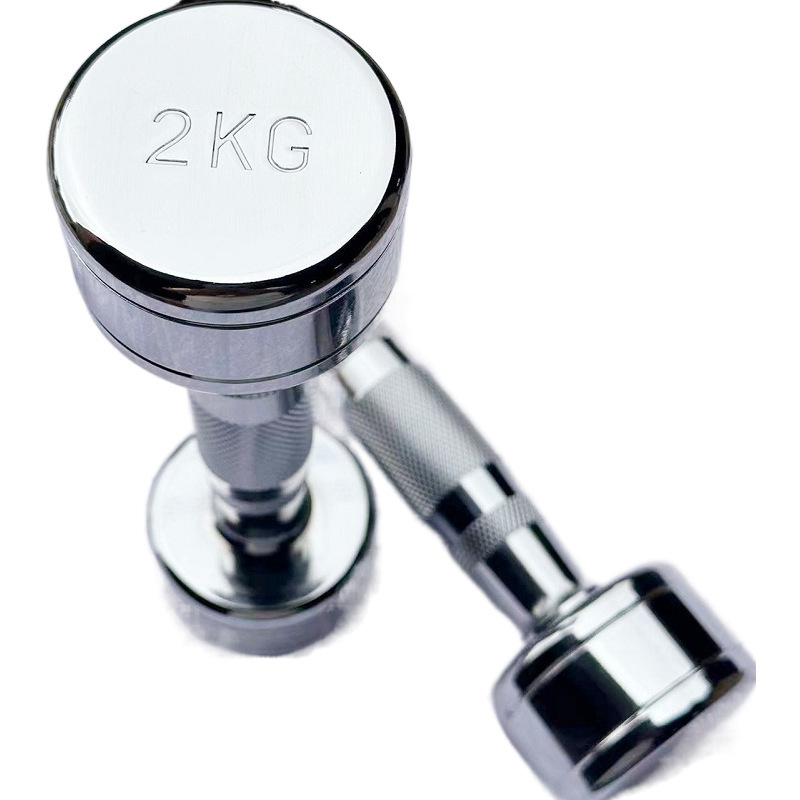 Sada činky z nerezovej ocele na domáce použitie, rozsah 1–10 kg, na silové cvičenie