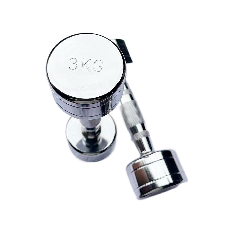 Sada činky z nerezovej ocele na domáce použitie, rozsah 1–10 kg, na silové cvičenie