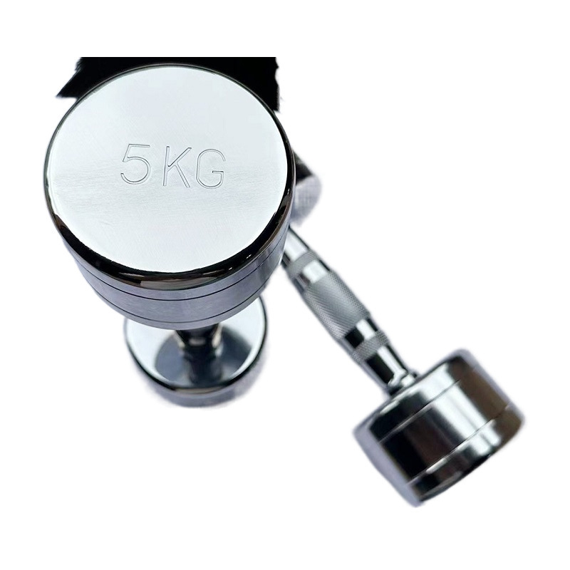 Sada činky z nerezovej ocele na domáce použitie, rozsah 1–10 kg, na silové cvičenie