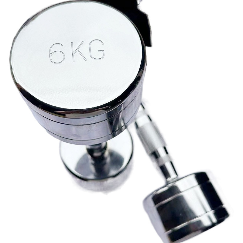 Sada činky z nerezovej ocele na domáce použitie, rozsah 1–10 kg, na silové cvičenie