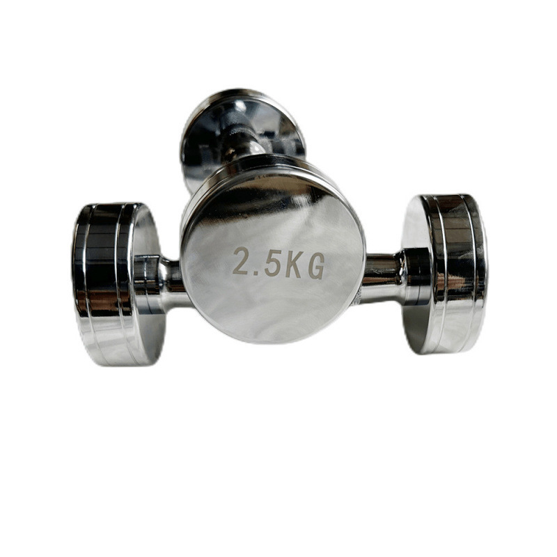 Sada činky z nerezovej ocele na domáce použitie, rozsah 1–10 kg, na silové cvičenie