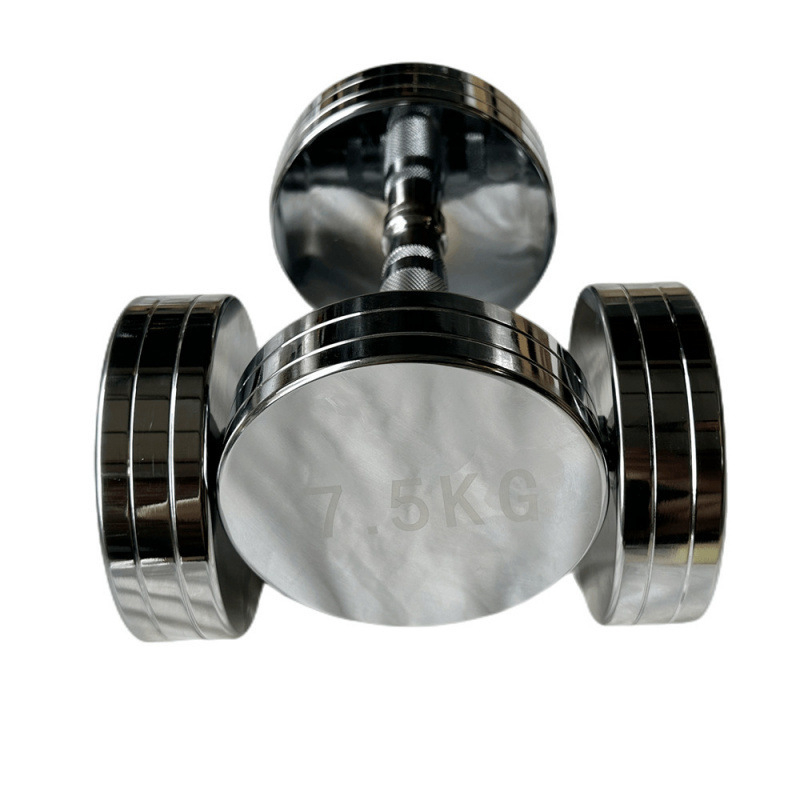 Sada činky z nerezovej ocele na domáce použitie, rozsah 1–10 kg, na silové cvičenie