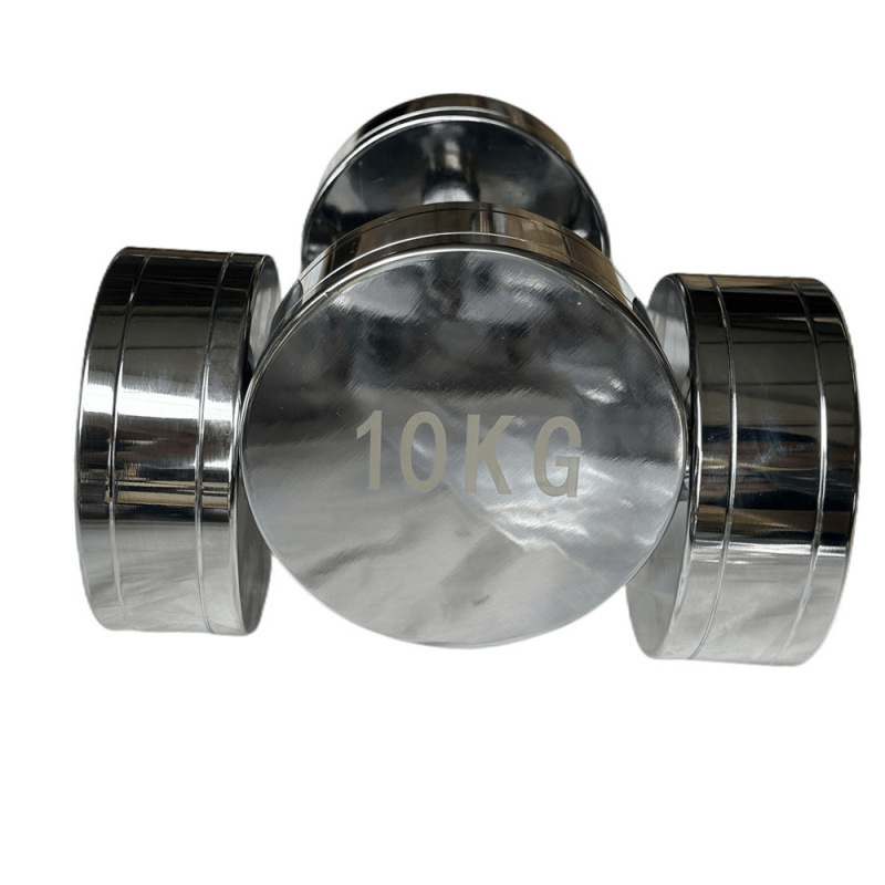 Sada činky z nerezovej ocele na domáce použitie, rozsah 1–10 kg, na silové cvičenie