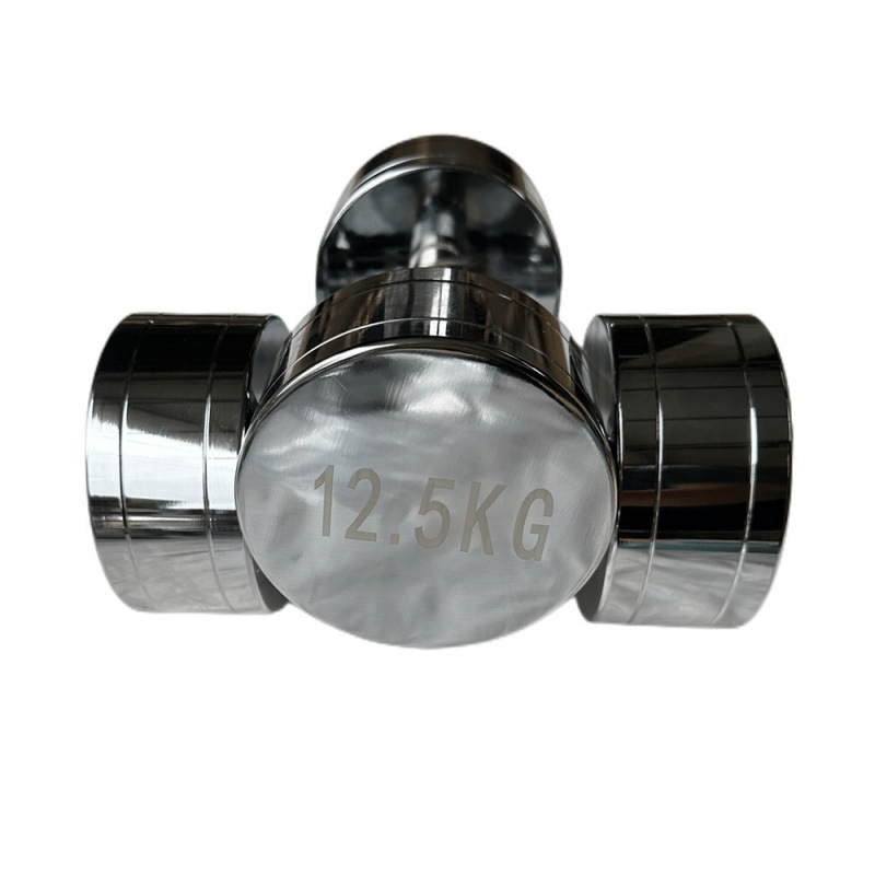 Sada činky z nerezovej ocele na domáce použitie, rozsah 1–10 kg, na silové cvičenie