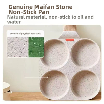 Panvica na vajíčka so štyrmi dierkami – nepriľnavá, hliníková zliatina, na domáce použitie, panvica na palacinky a raňajky, kompatibilná so všeobecným sporákom