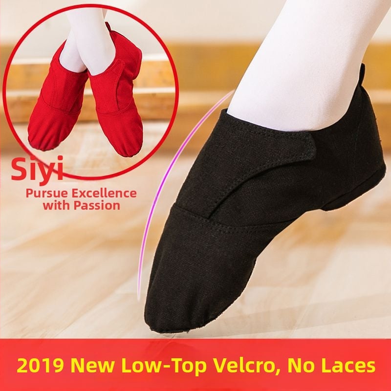 Tanečné topánky – plátenný vrchnok, gumená podrážka, ľahké a odolné voči opotrebeniu, pánske tanečné topánky