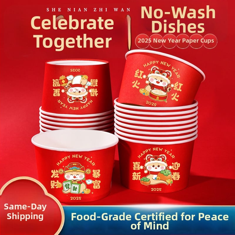 Jednorázové drevené paličky, slávnostný štýl, 50 párov v balení, individuálne balené, mikrovlnná rúra nie je vhodná