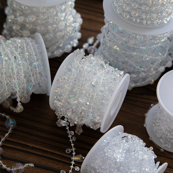 Božićni ukras za bor s plastičnom perlama lancem (Materijal: Plastika; Marka: Hong Kong Heng; IP dozvola: Ne; Stil: Drugo; Primjenjivi blagdani: Božić)