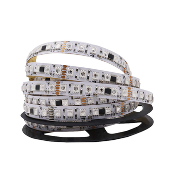 DMX512 LED pásik, 24V, 60×5050 LED, vonkajšie programovateľné, vodotesné, uhol lúča 120°