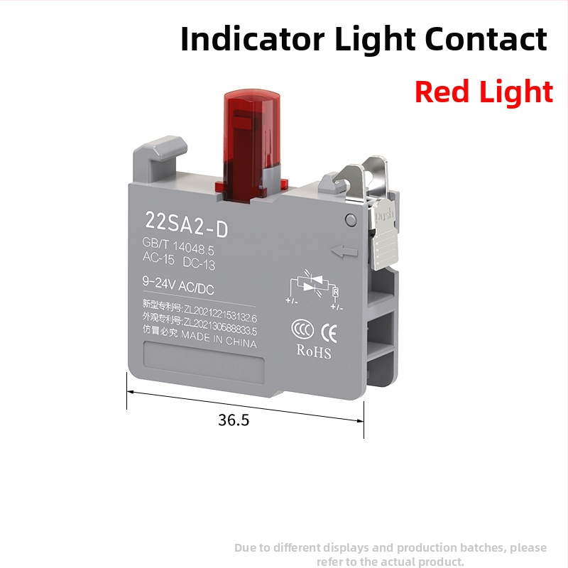 Plastový modul núdzového zastavenia so skrutkovým zapojením, ochrana IP65, napätie 3-220V, prevádzková teplota -40 až 80°C, elektrická životnosť 20 000 cyklov