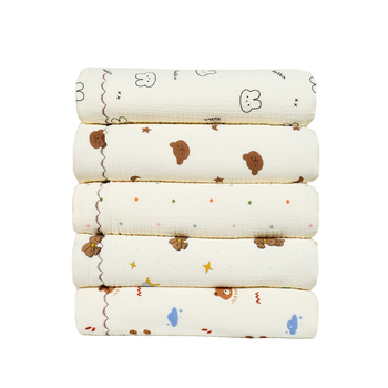 Бебешко памучно одеяло за новородени, машинно пране, карикатурен стил (Марка: Good month; Състав: 100% памук; Приложимо за: новородено; Персонализация: Да)