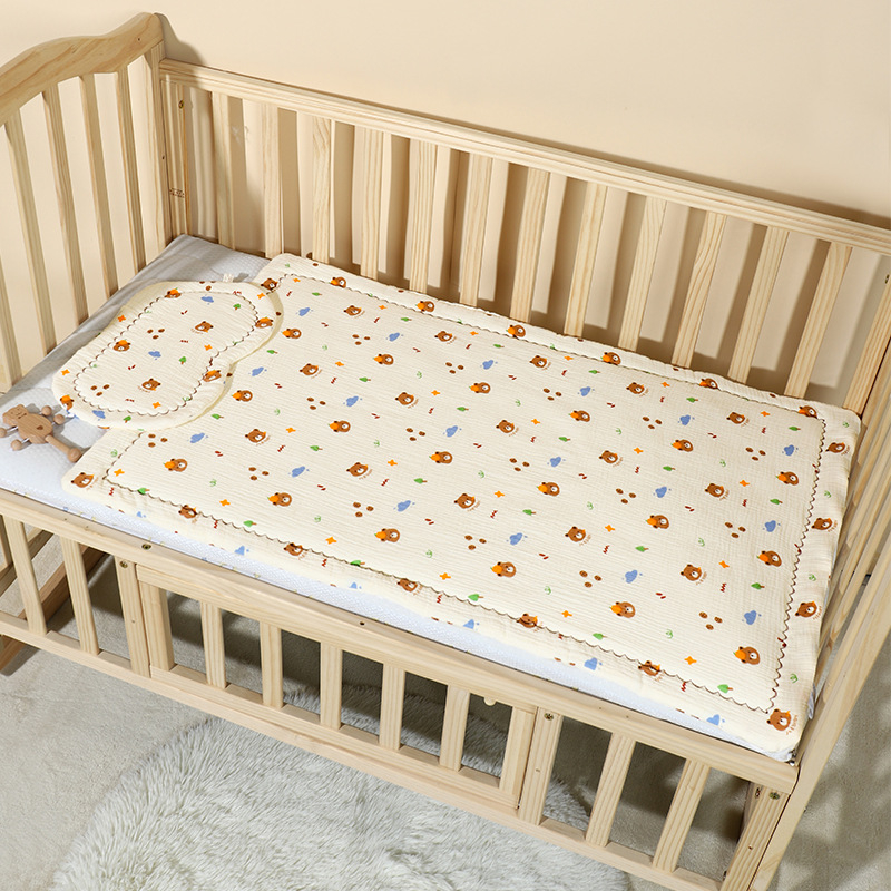 Бебешко памучно одеяло за новородени, машинно пране, карикатурен стил (Марка: Good month; Състав: 100% памук; Приложимо за: новородено; Персонализация: Да)