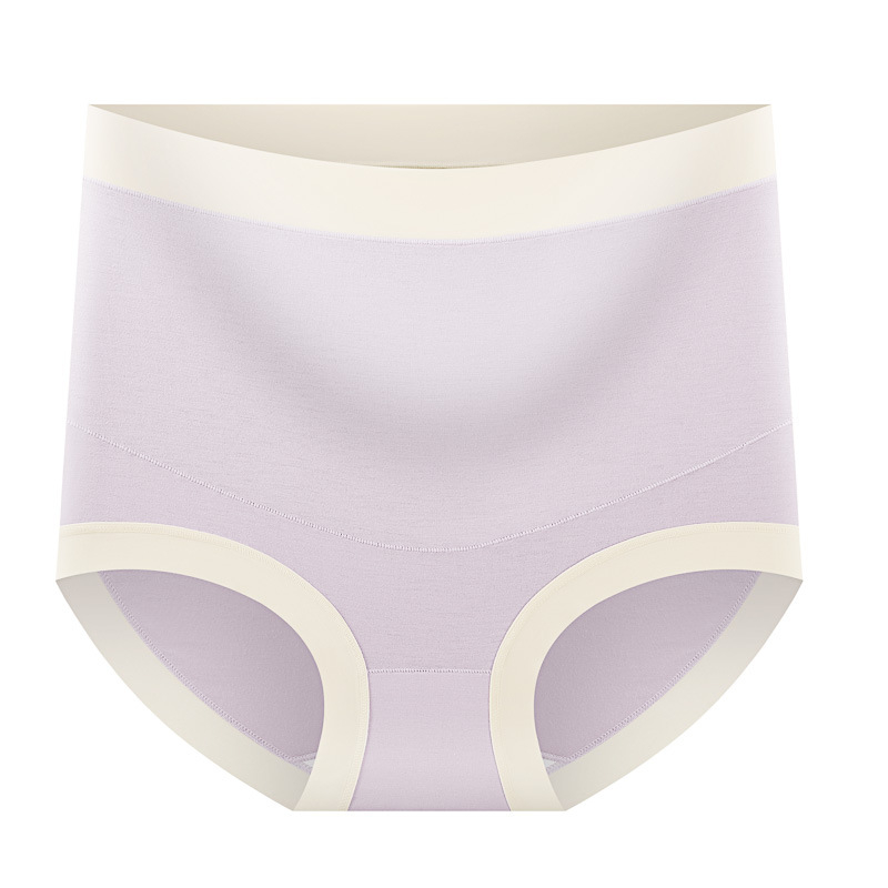 Modal бременни бикини с висока талия – дишащи, подпора за корема, антибактериална защита