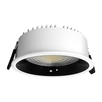 LED downlight s plným spektrom – CRI ≥90, 220V, skrytá montáž