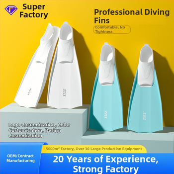 Suaugusiųjų nardymo plūdelės su pritaikytu logotipu — itin lengvos, medžiaga TPE+TPR, prekės ženklas ZMZDIVE