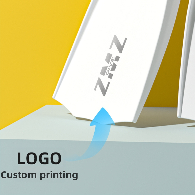 Pieaugušo niršanas peldspējas ar pielāgotu logotipu — ļoti vieglas, materiāls TPE+TPR, zīmols ZMZDIVE