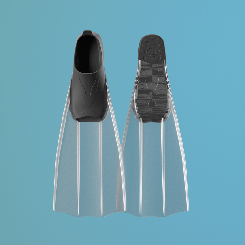 Suaugusiųjų nardymo plūdelės su pritaikytu logotipu — itin lengvos, medžiaga TPE+TPR, prekės ženklas ZMZDIVE