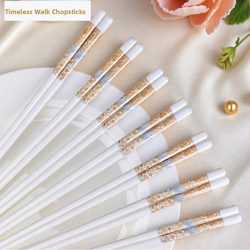 Keramické jedálenské paličky, značka Tao Xing Tian Xia, moderný minimalistický štýl, kvetinový vzor, prémiová trieda