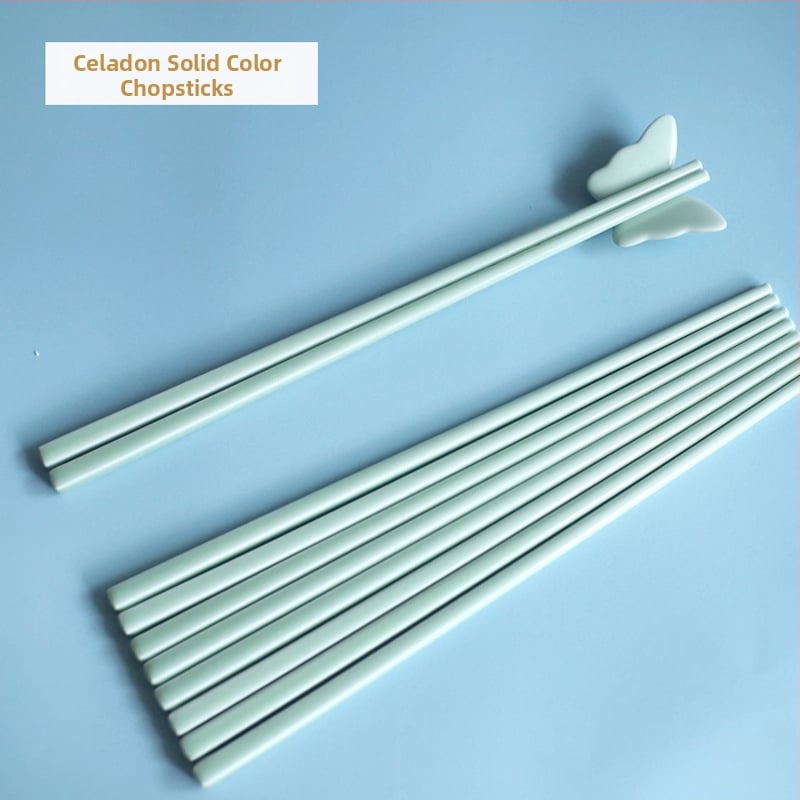 Keramické jedálenské paličky, značka Tao Xing Tian Xia, moderný minimalistický štýl, kvetinový vzor, prémiová trieda