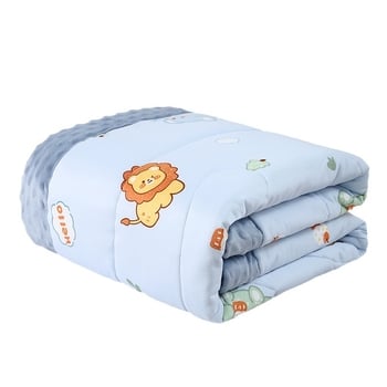 Bean Blanket – debela pleteni pamucna deka za bebe i djecu (3-8 godina), strojno pranje, jesen-zima